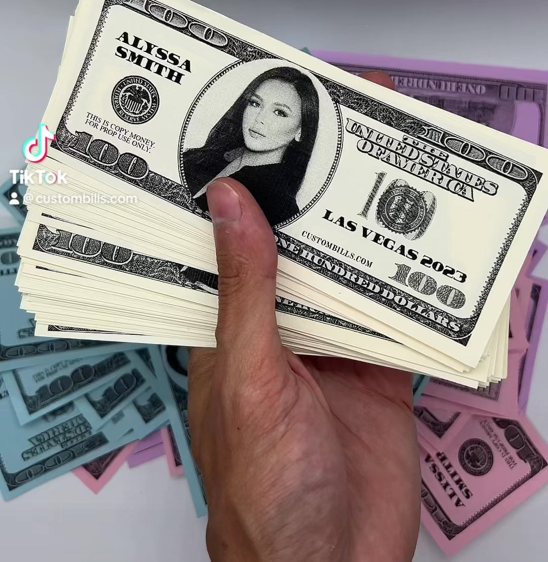 Customize Your Own Dollar Bills www.custombills.com